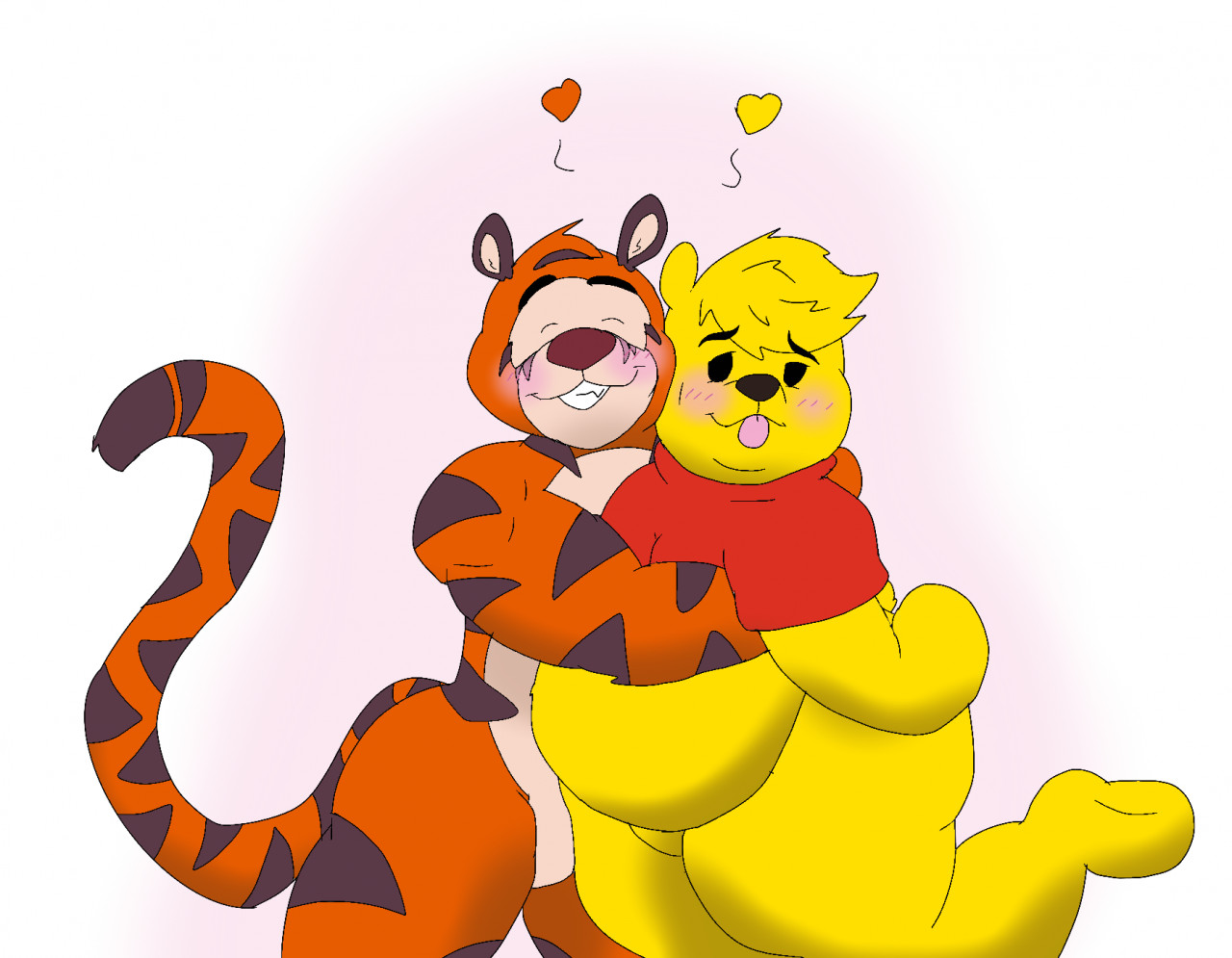 PoohXTigger~ by Blu_wolfe69 -- Fur Affinity [dot] net