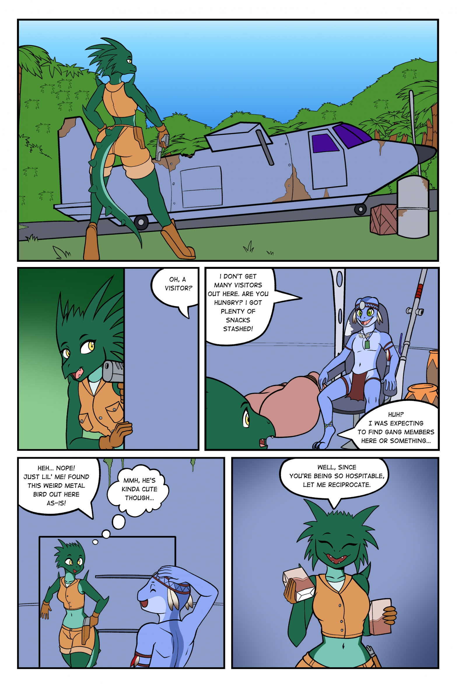 Rumble in the Jungle Page 1