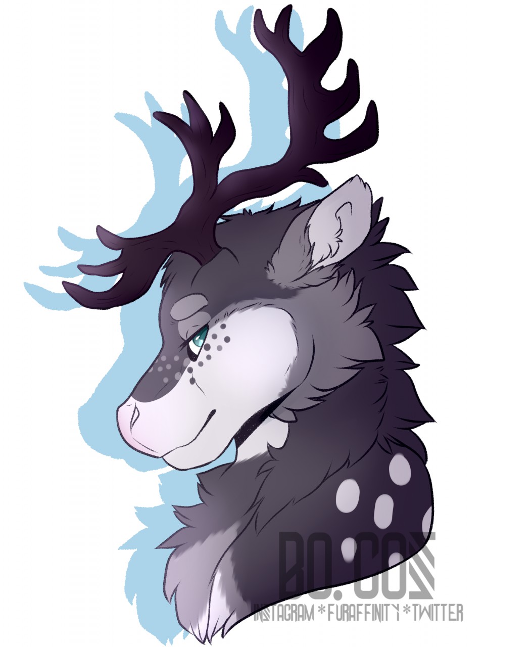 Personal] Luna the Reindeer - Fursona by Bo-cos -- Fur Affinity [dot] net