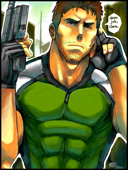 Human Art Chris Redfield By Bo Gilliam Fur Affinity Dot Net 8690