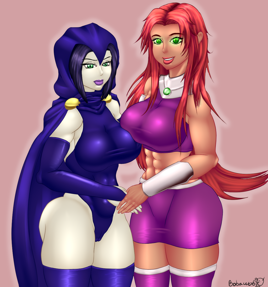 Raven X StarFire (1/3) by Bobawob -- Fur Affinity [dot] net