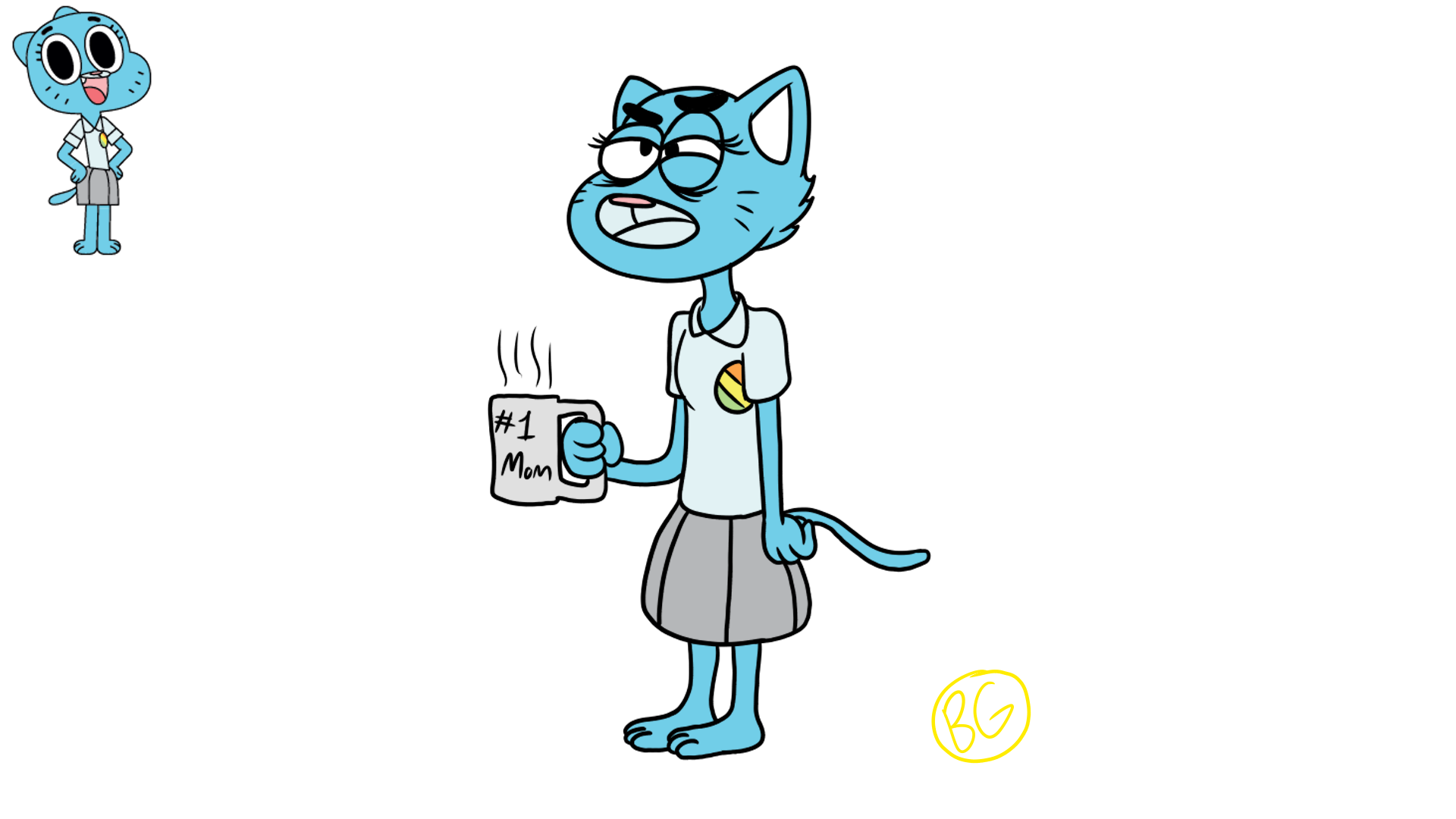 Check out this transparent Gumball character Darwin Watterson PNG image