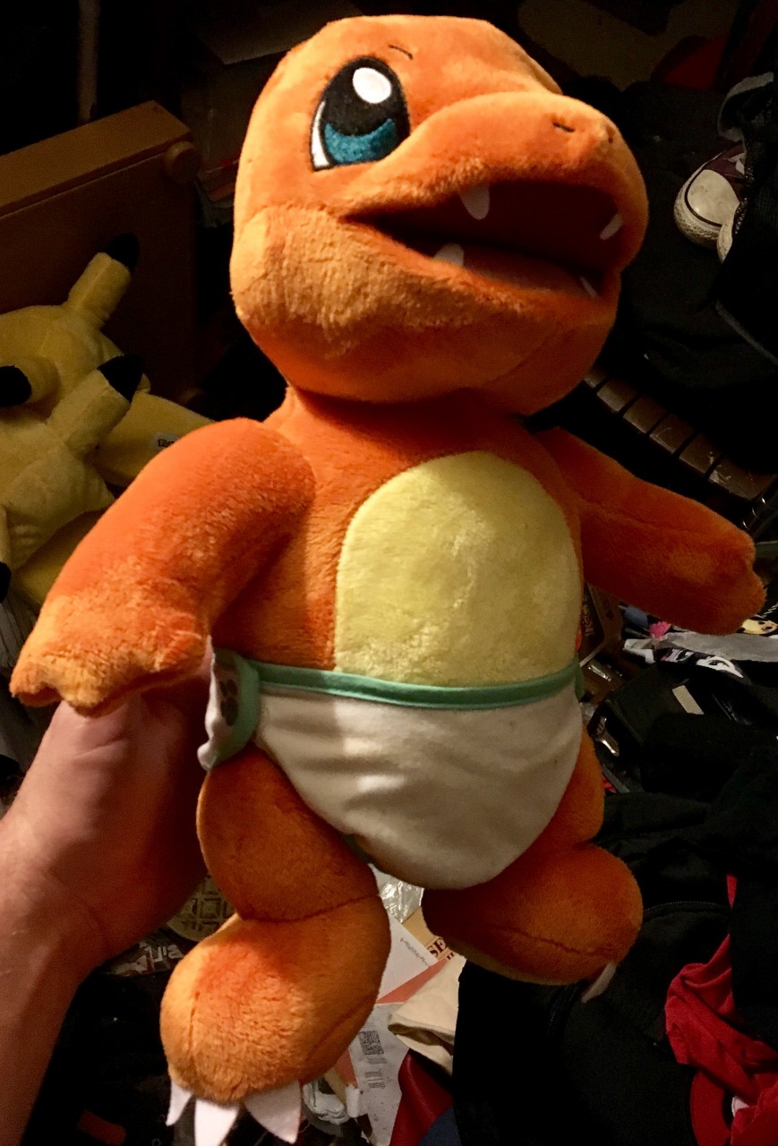 Charmander on sale teddy bear