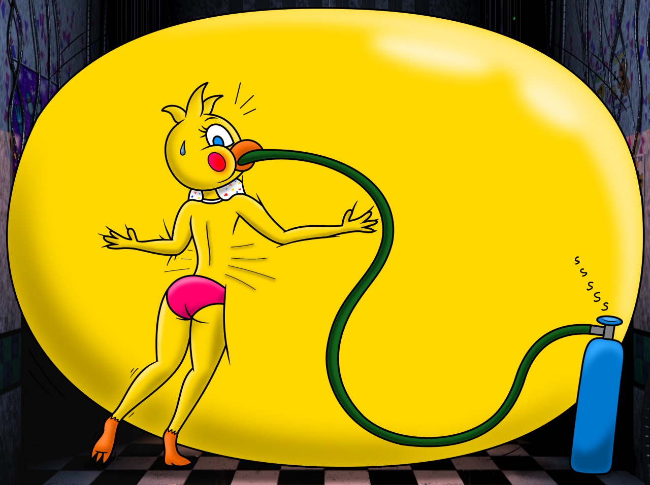 Toy chica inflation
