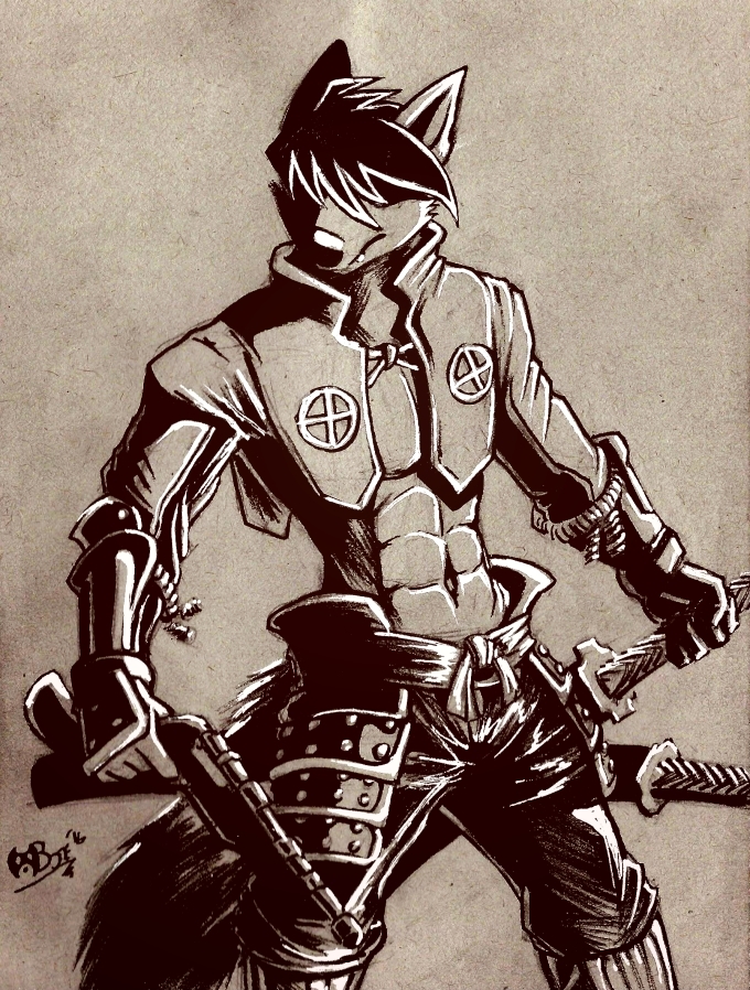 Shimazu Toyohisa from Drifters Anime, Speed Drawing