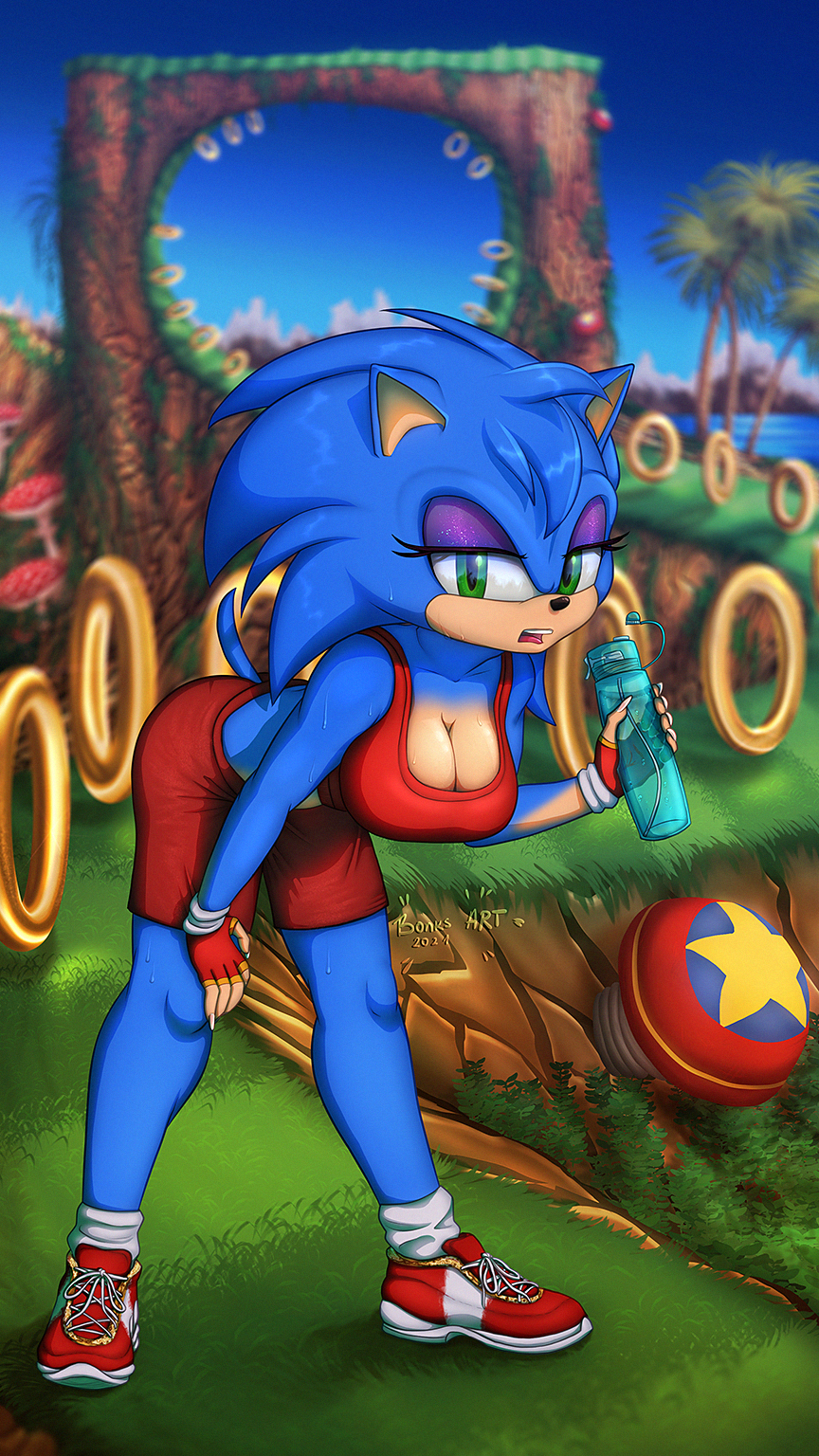 Sonic with boobs