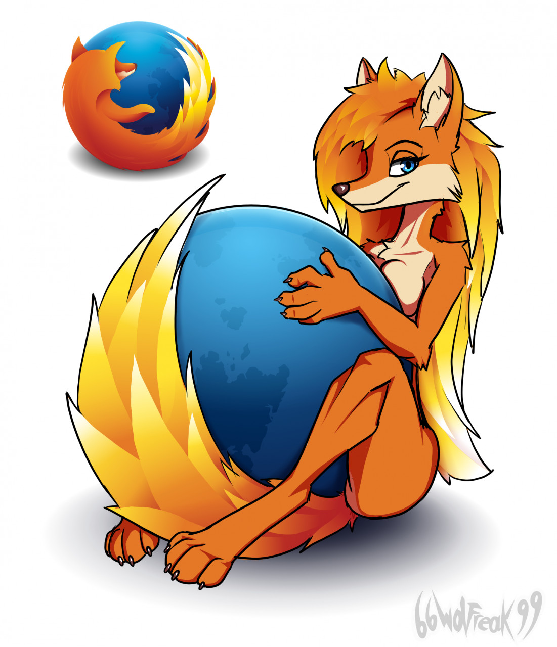 Firefox Girl. 
