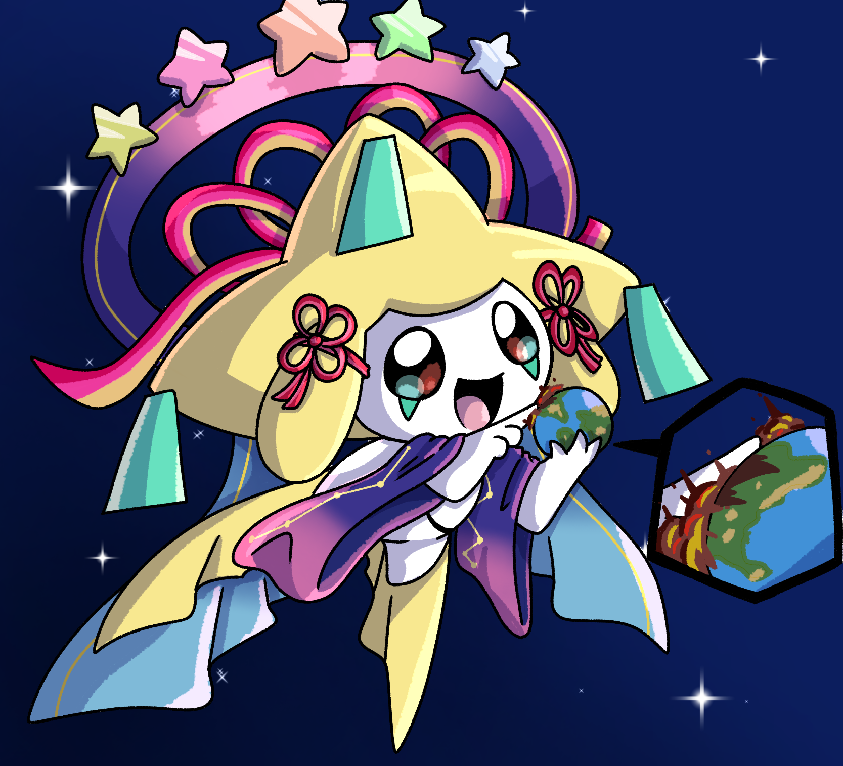Lucid Jirachi, Pokecentral Network
