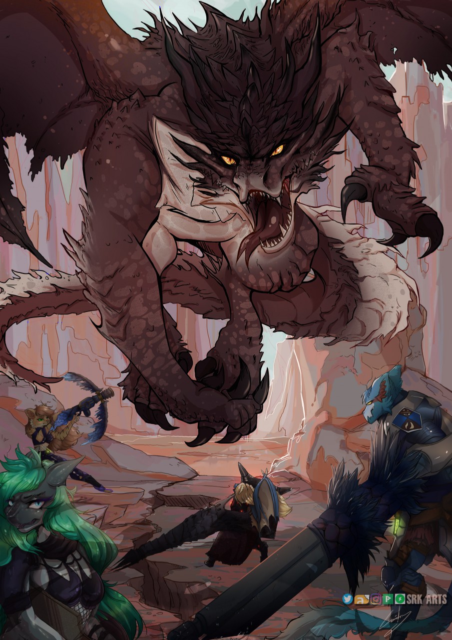 Fighting Safi'jiiva by Bounty_Hunter_Cres -- Fur Affinity [dot] net