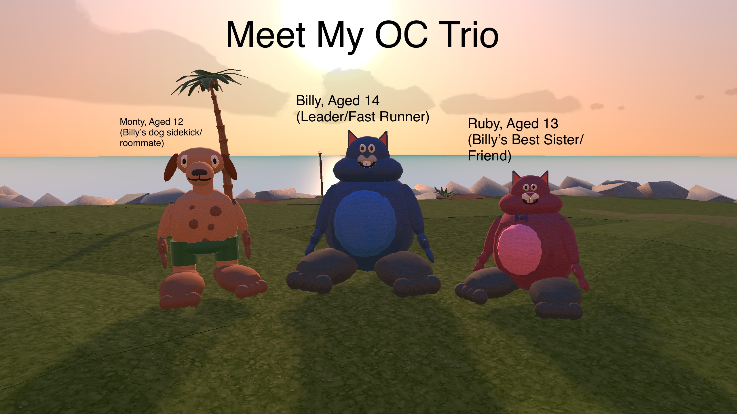 Meet My OC Trio! by BowlingBall14 -- Fur Affinity [dot] net