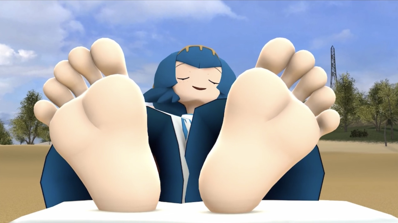 Pokemon lana feet
