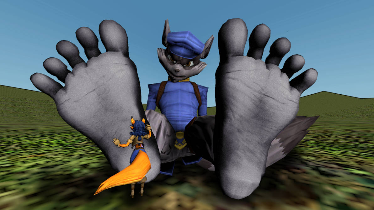 Carmelita worship marco Sly feet. (By Sfmff) by BowlingBall14 -- Fur  Affinity [dot] net