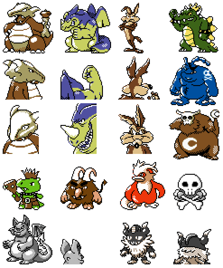 Custom / Edited - Pokémon Generation 1 Customs - #095 Onix - The Spriters  Resource