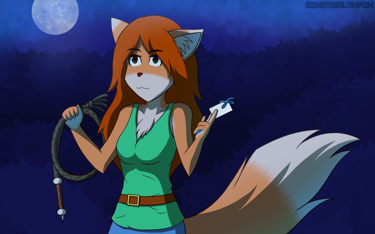 Full moon Zoologist fanart by BoxStealthFox -- Fur Affinity [dot] net