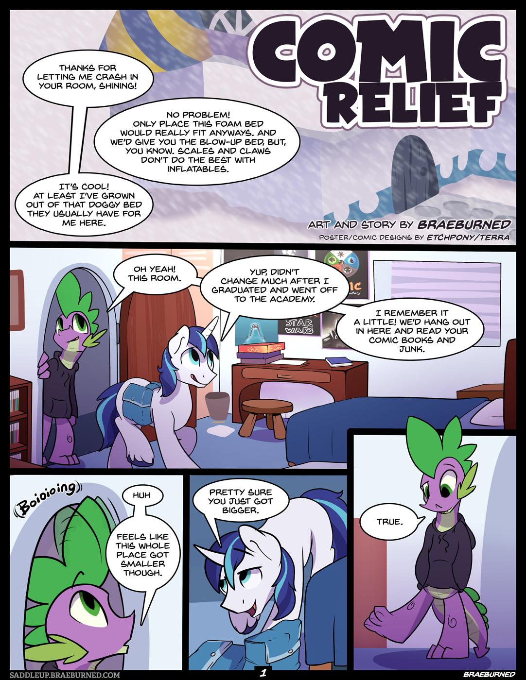 Comic Relief - Page 1. 