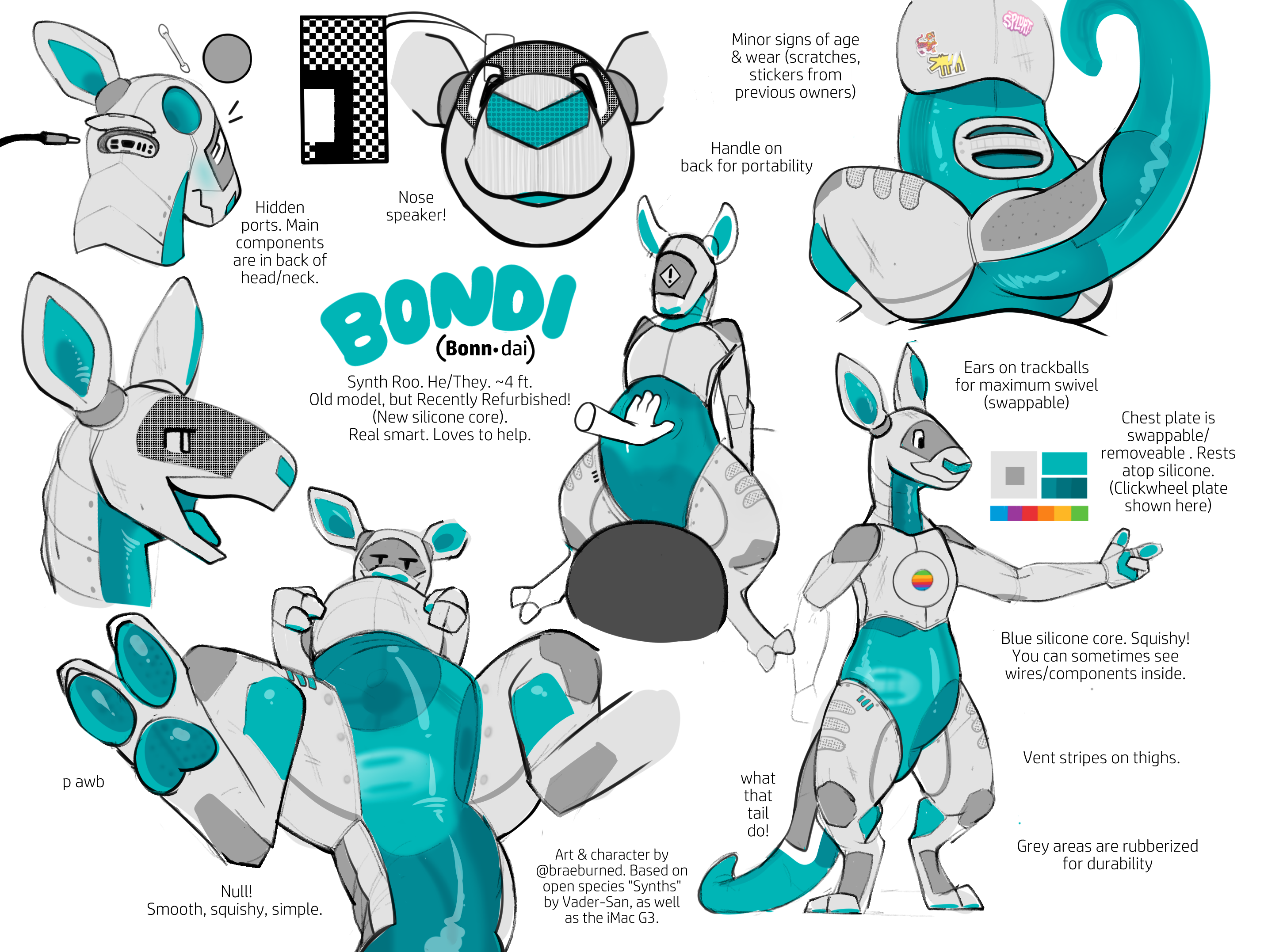 Bondi! - May Request Stream (Alt. ref) by Braeburned -- Fur Affinity [dot]  net