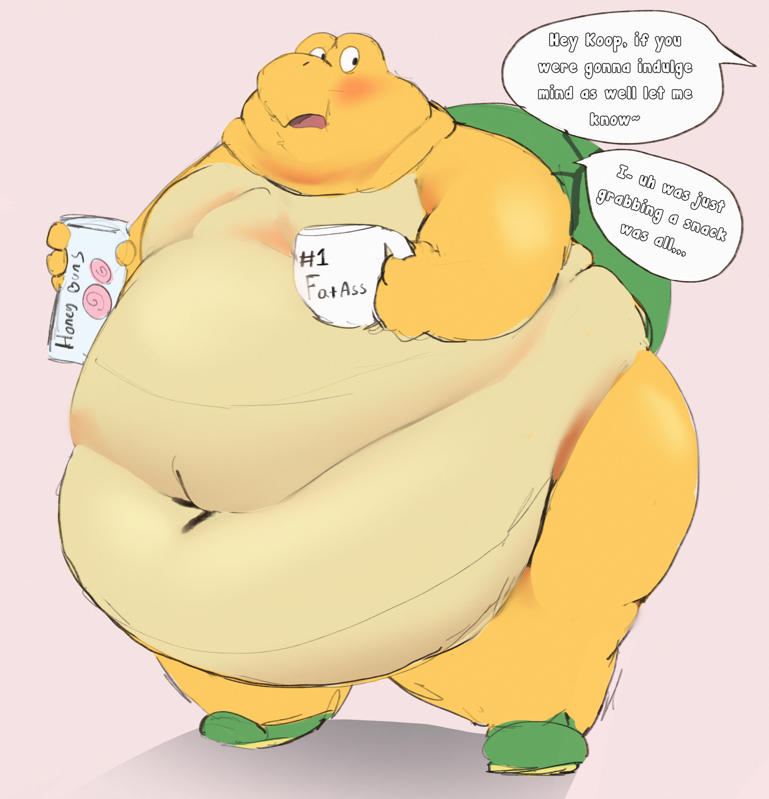 The Heavy Koopa (3 Pages) by BrashOtter -- Fur Affinity [dot] net