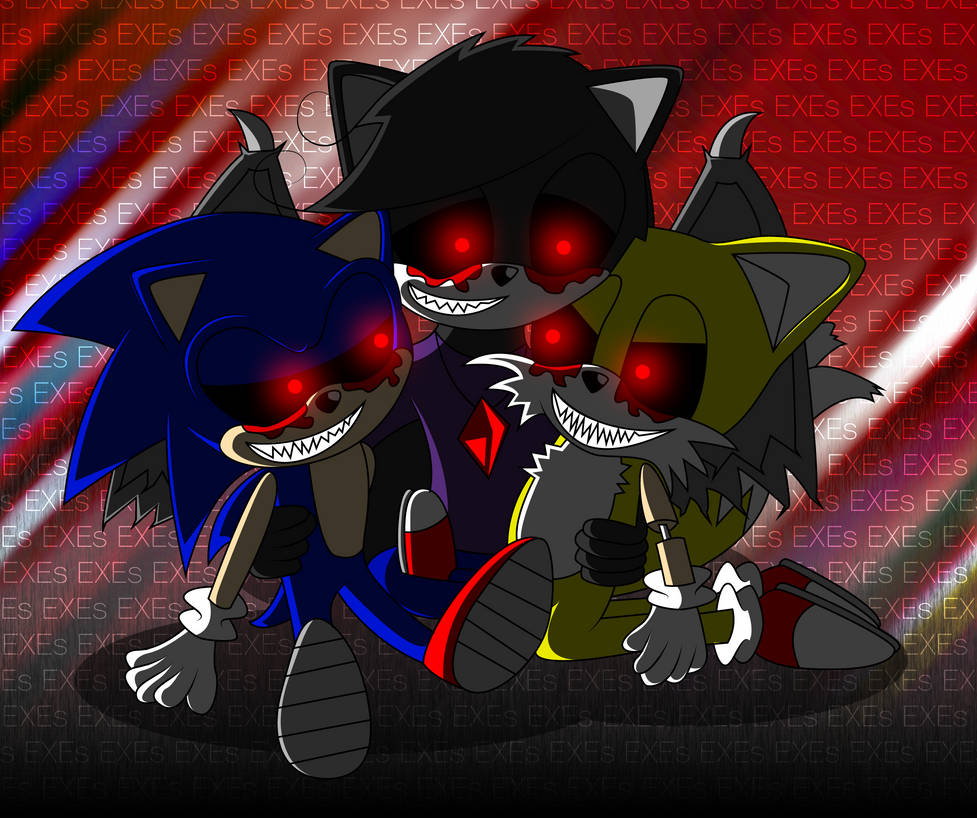 why is sonic.exe holding tails's hand by DukeTheFox -- Fur Affinity [dot]  net