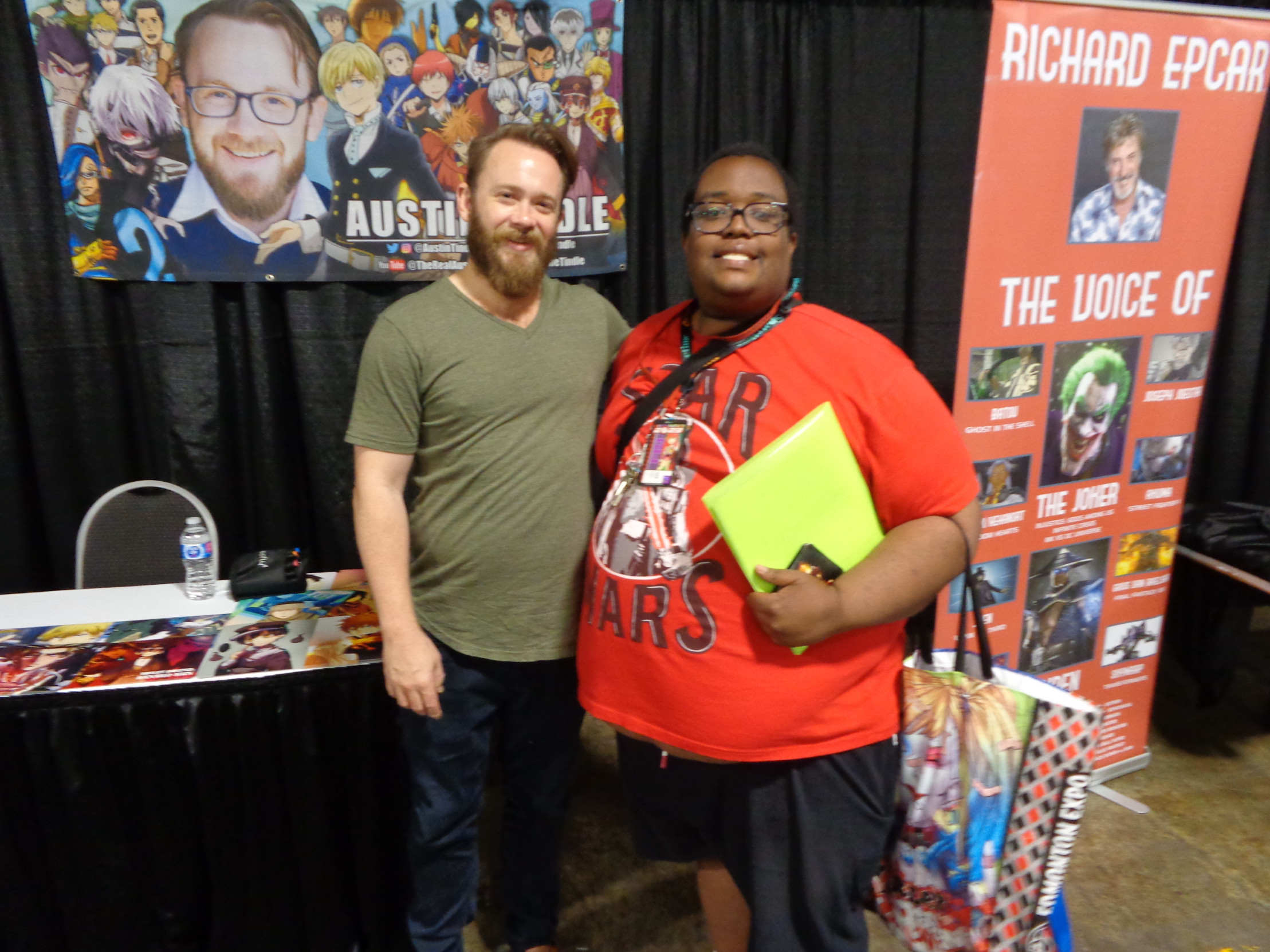 Austin Tindle at GalaxyCon Raleigh All 4 Days