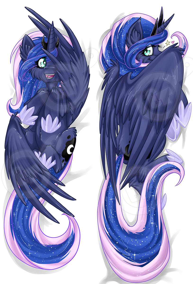 Buying MLP - Princess Luna Dakimakura pillowcase