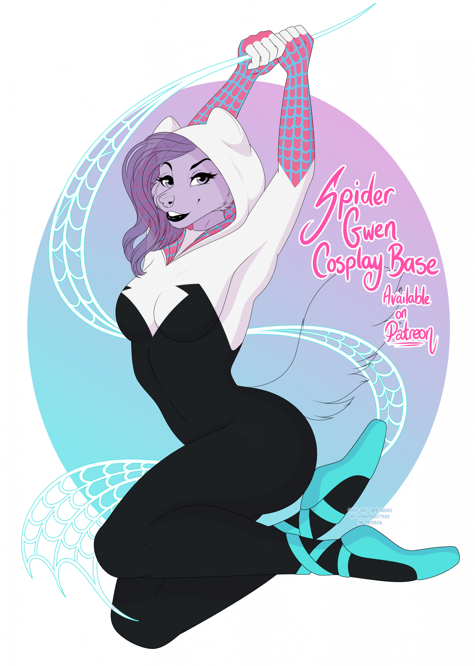 Spider Gwen Cosplay Base by Breathe -- Fur Affinity [dot] net