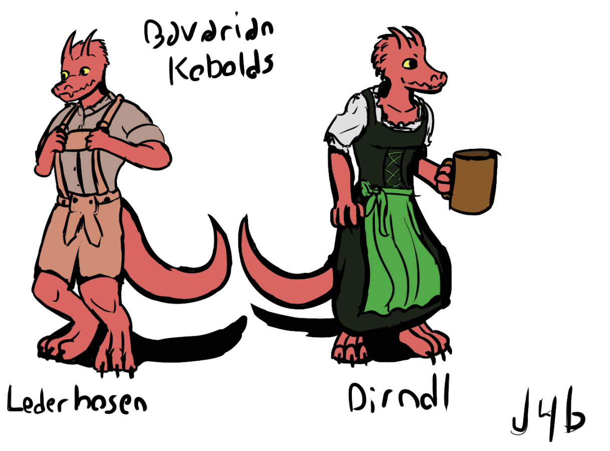 Bavarian kobolds by Brighten -- Fur Affinity [dot] net