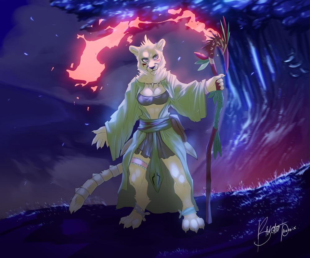 Magic Fire, Crimsonarc by BrightPhoenix -- Fur Affinity [dot] net