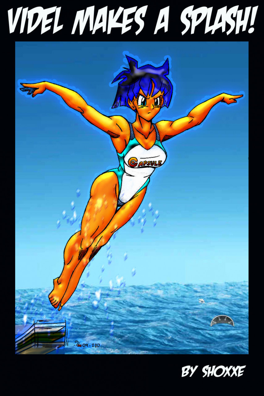 Dragonball Videl s swimsuit by Shoxxe REDUX by Bro harl Fur