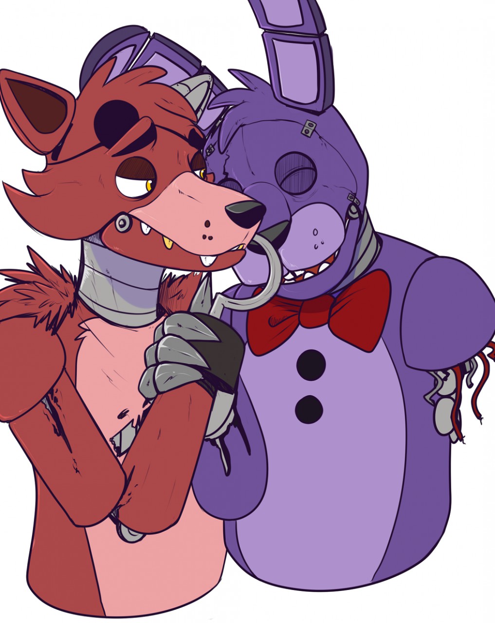 Fnaf bonnie x foxy