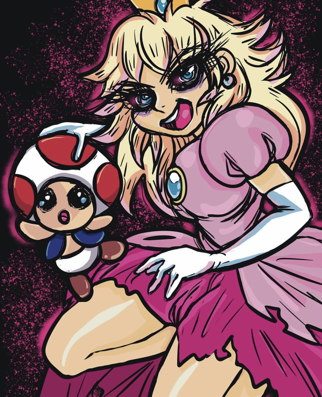 Princess Peach by BroodMother666 -- Fur Affinity [dot] net