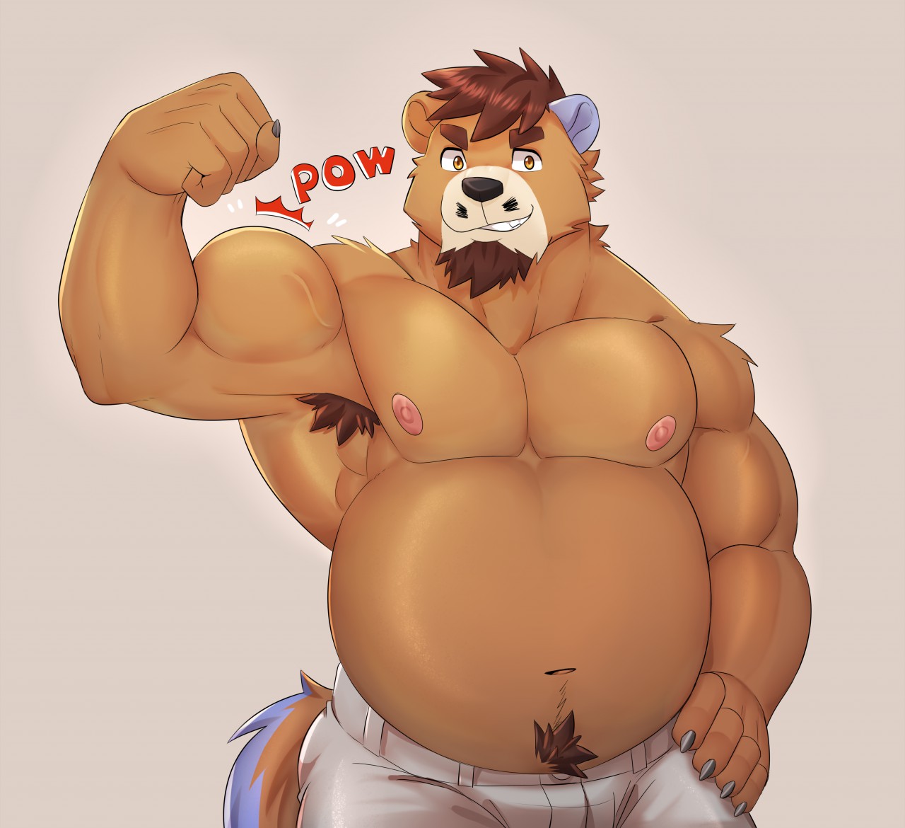 muscle bear! 
