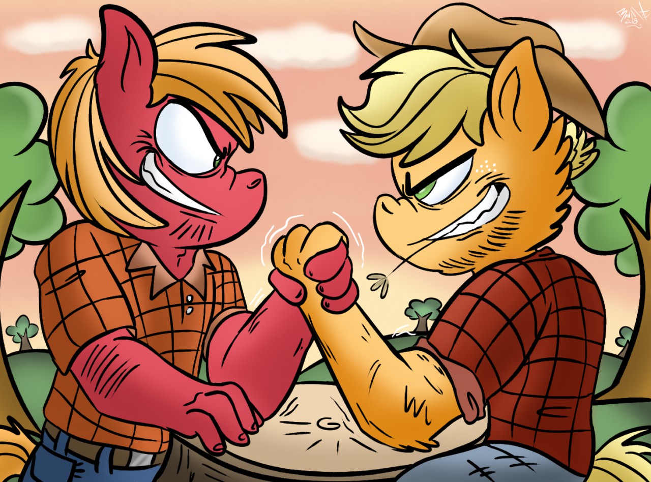 Big Mac and Jack by Brusuky -- Fur Affinity [dot] net