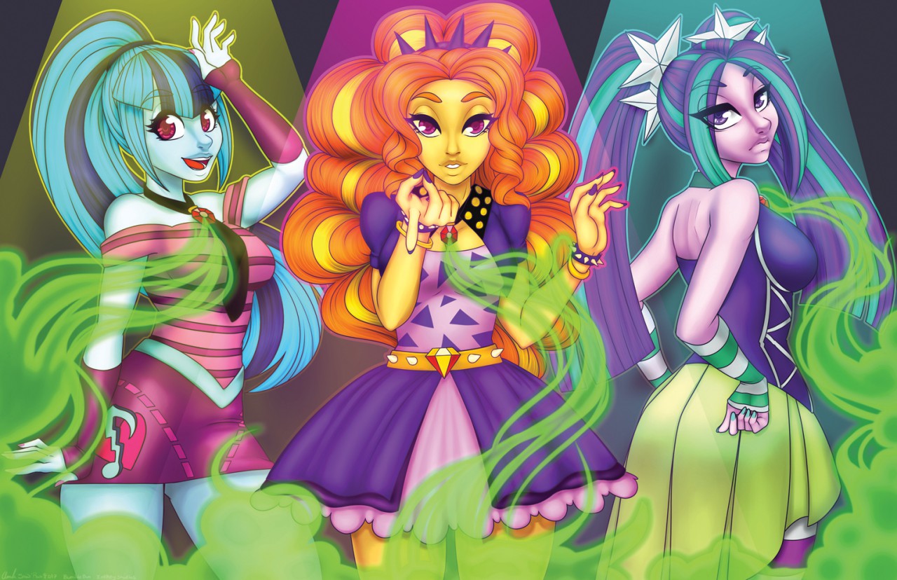 Dazzlings (My Little Pony: Equestria Girls - Rainbow Rocks)