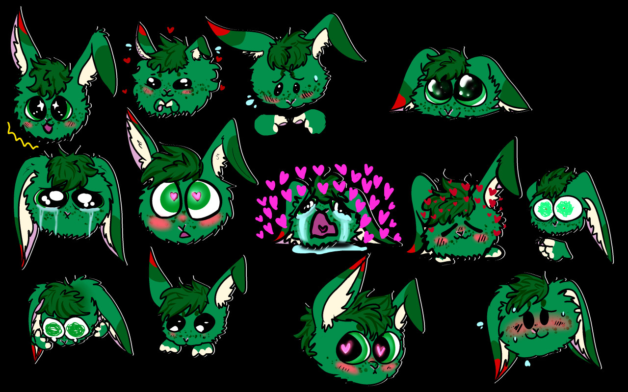 Bunzuku cursed emojis by Bunzuku -- Fur Affinity [dot] net