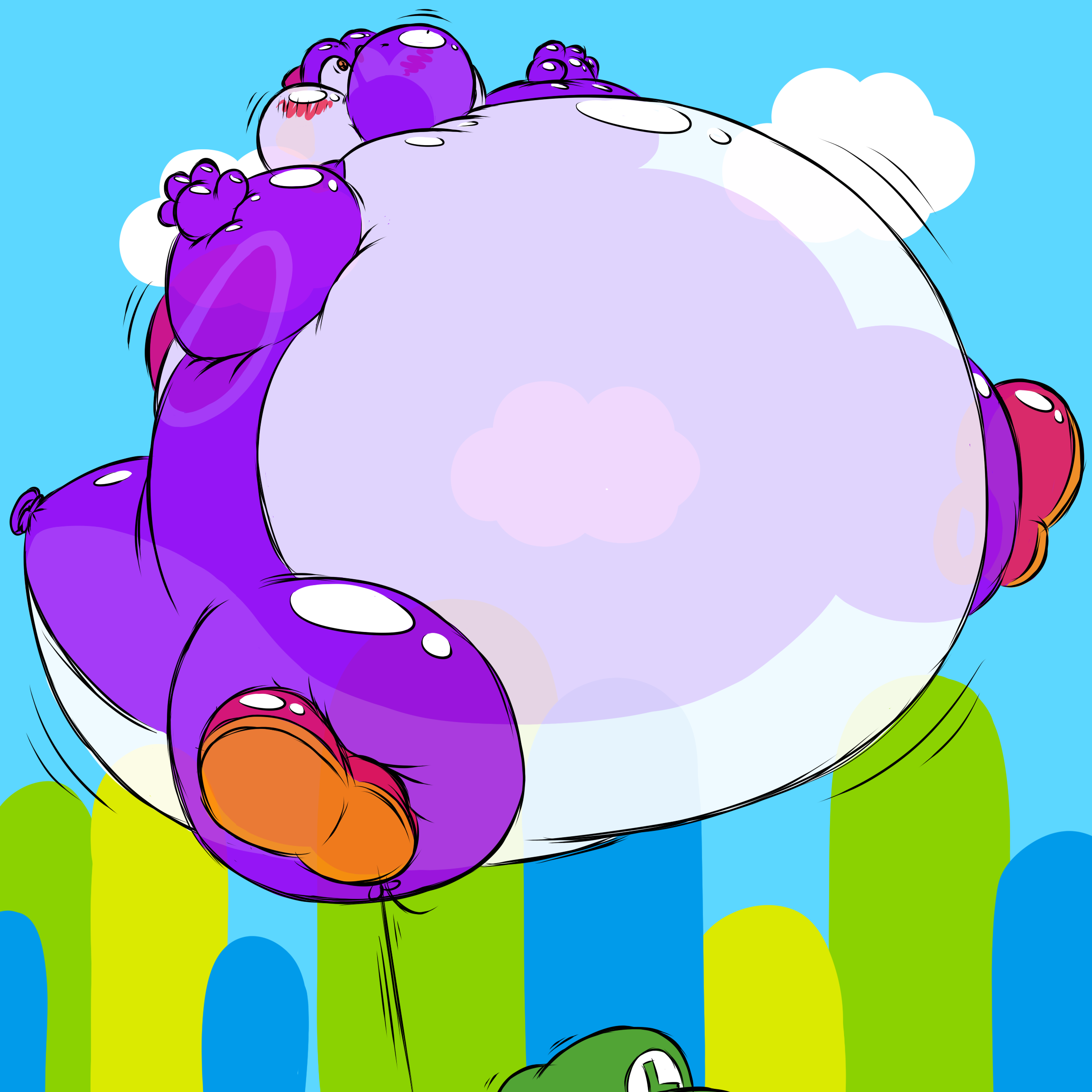 Body inflation helium