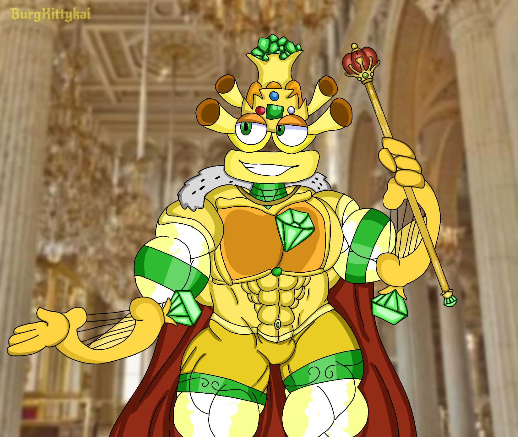 The Emperor new Gold. by Burgkittykai -- Fur Affinity [dot] net