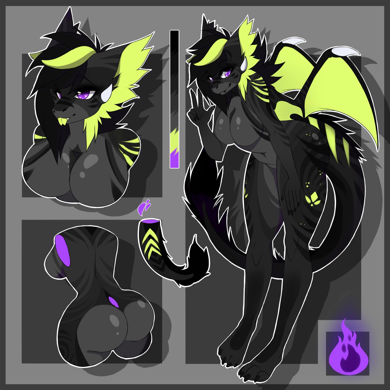 HQ CHEAP FERAL DRAGON/DEMON CHARACTER ADOPTS! by AnalShop -- Fur Affinity  [dot] net