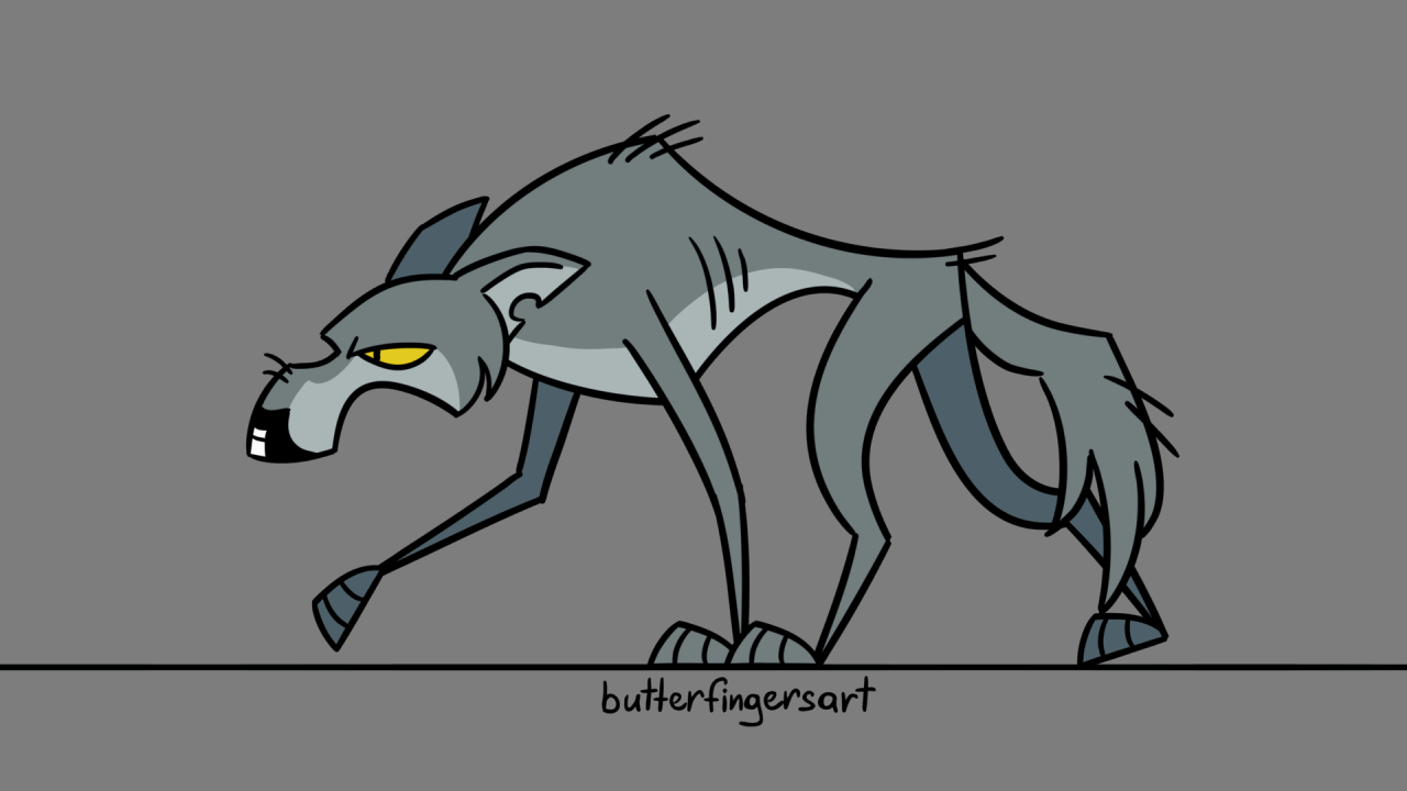 Big bad wolf | ANIMATION by butterfingersart -- Fur Affinity [dot] net