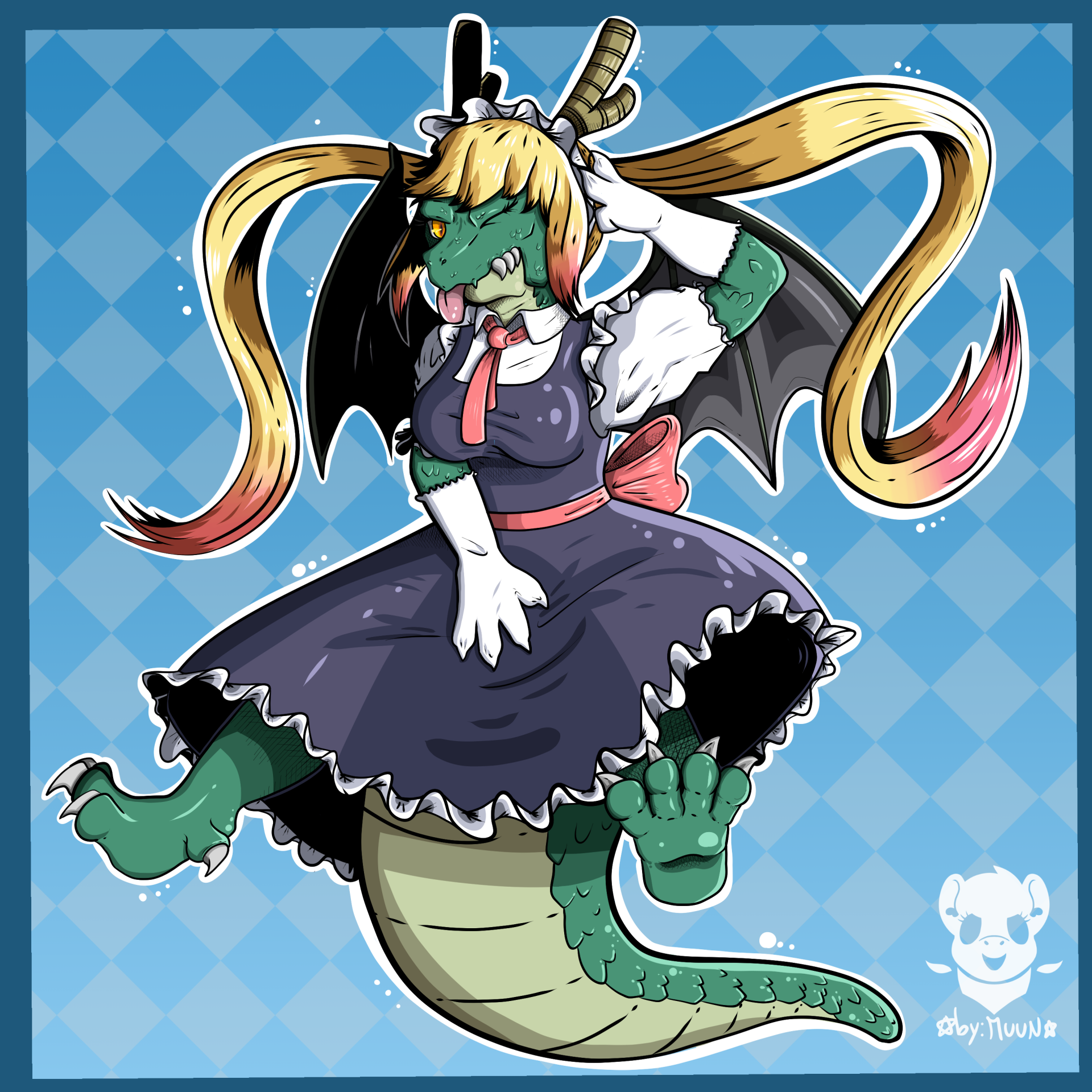 Tohru Maid Dragon by ByMuun -- Fur Affinity [dot] net