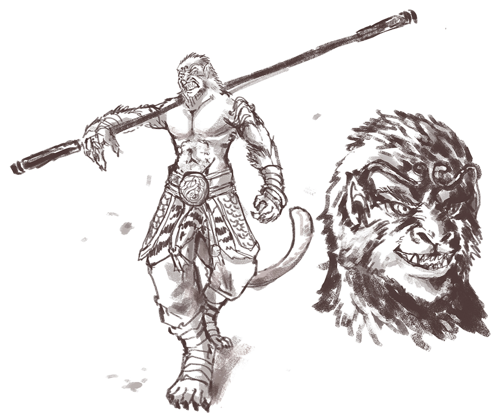 Son Wukong By Byowt Fur Affinity Dot Net