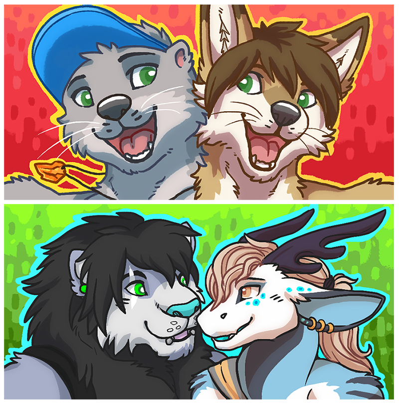 Commission] Matching Cat Icon 1/2 by Bleizez-Art on DeviantArt