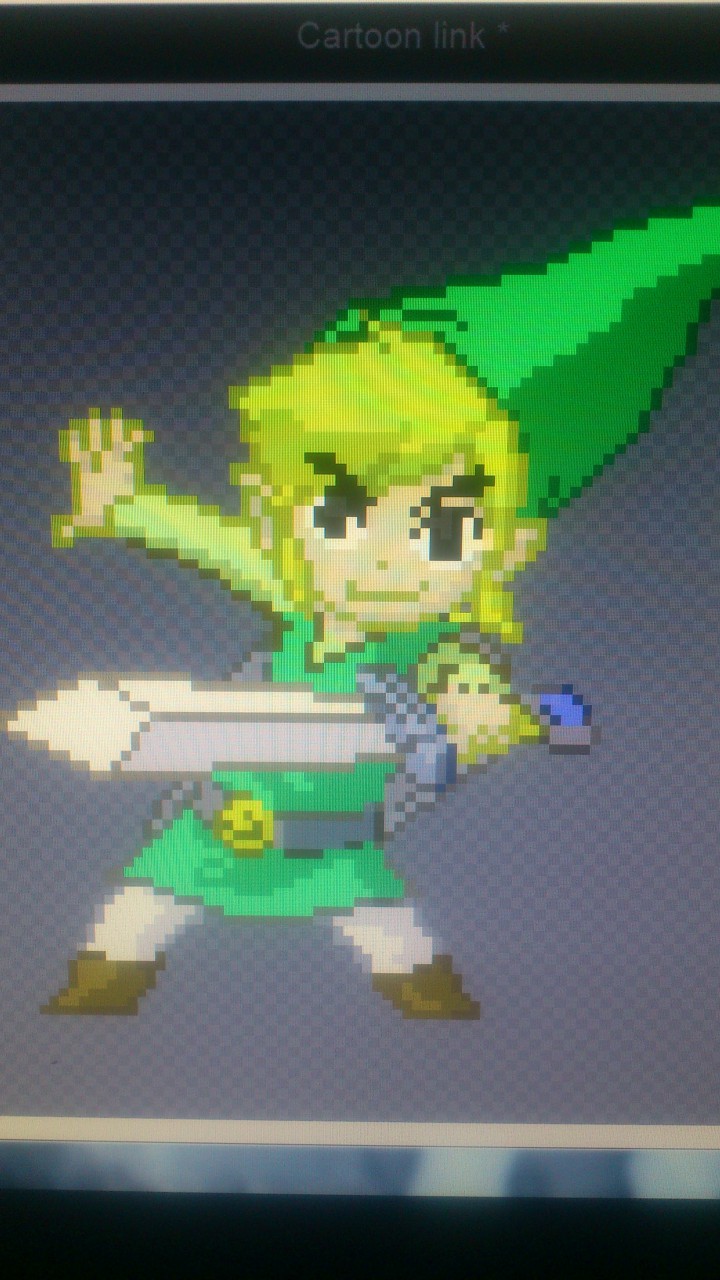 PIXEL ART- Link(Zelda)