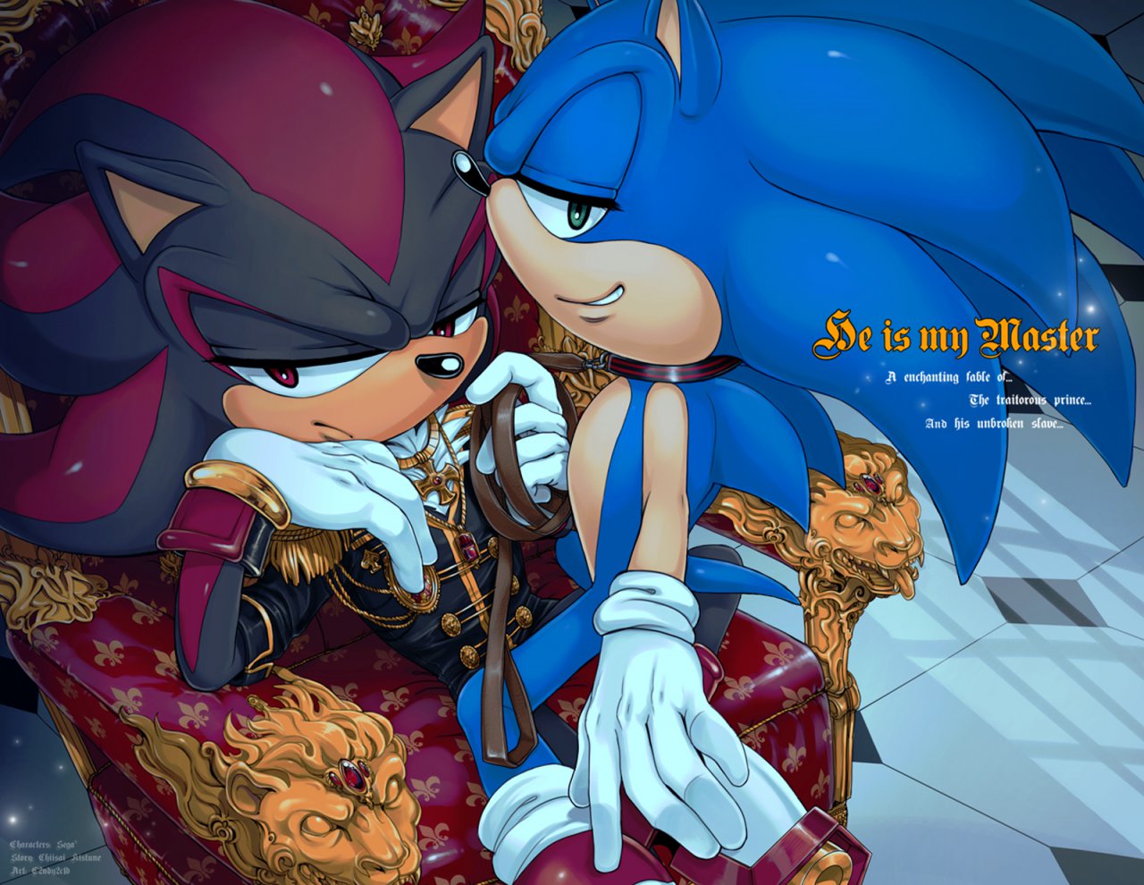 I just posted Chapter one of my sonadow fanfic on ao3! Search up my us