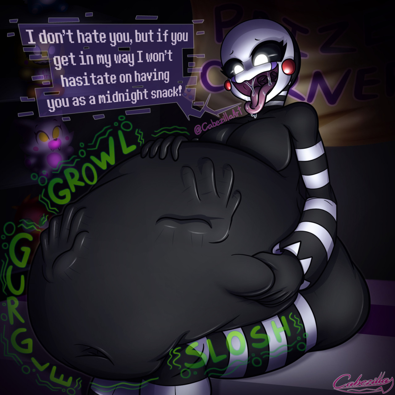 Puppet vore