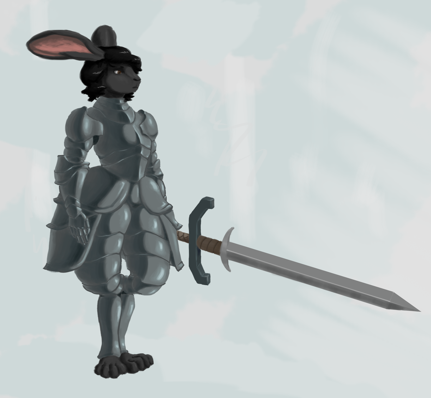 Кролик в броне