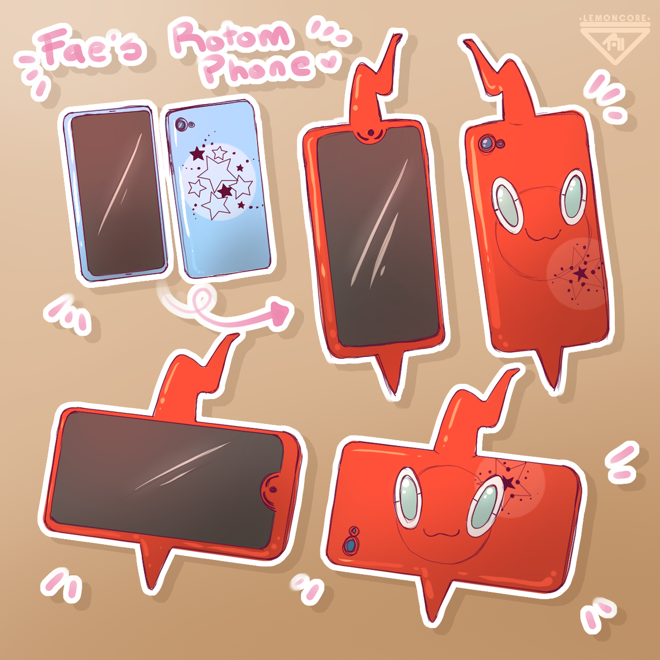 Fae Accessories Rotom Phone by cahine Fur Affinity dot net