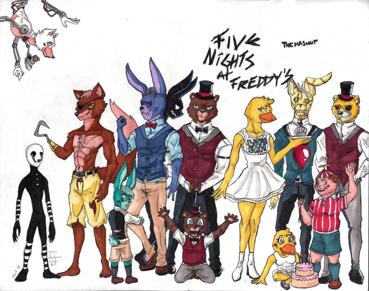 Top 10 WEIRDEST FNAF fan games by MashaTheMouse -- Fur Affinity