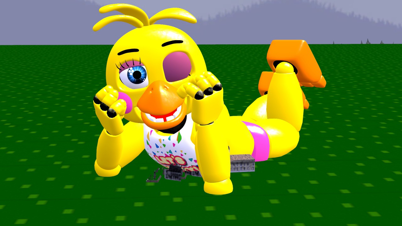 Giantess toy chica. 