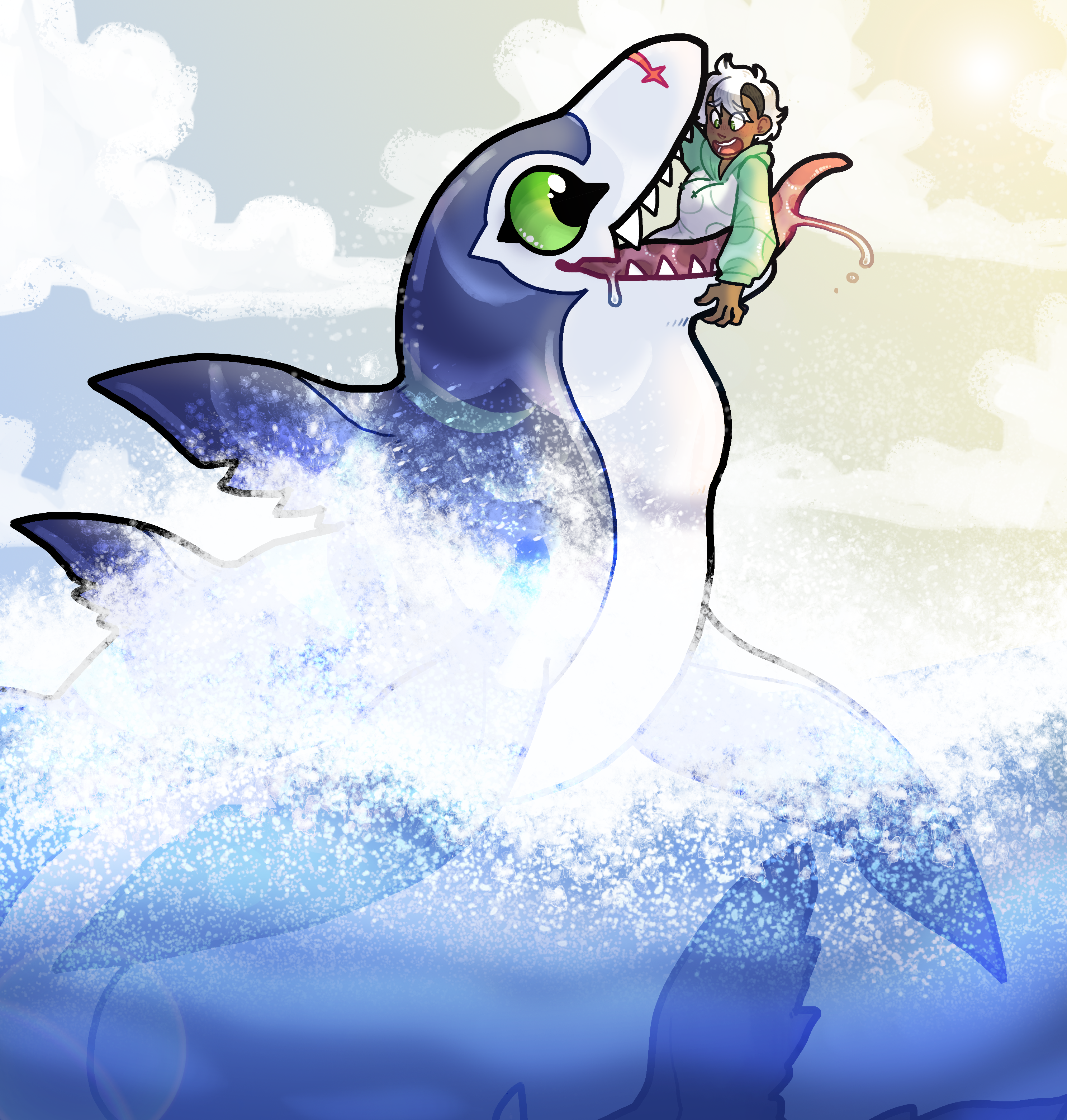 Beware of Hungry Shark (Vore) by WolfieFoox -- Fur Affinity [dot] net