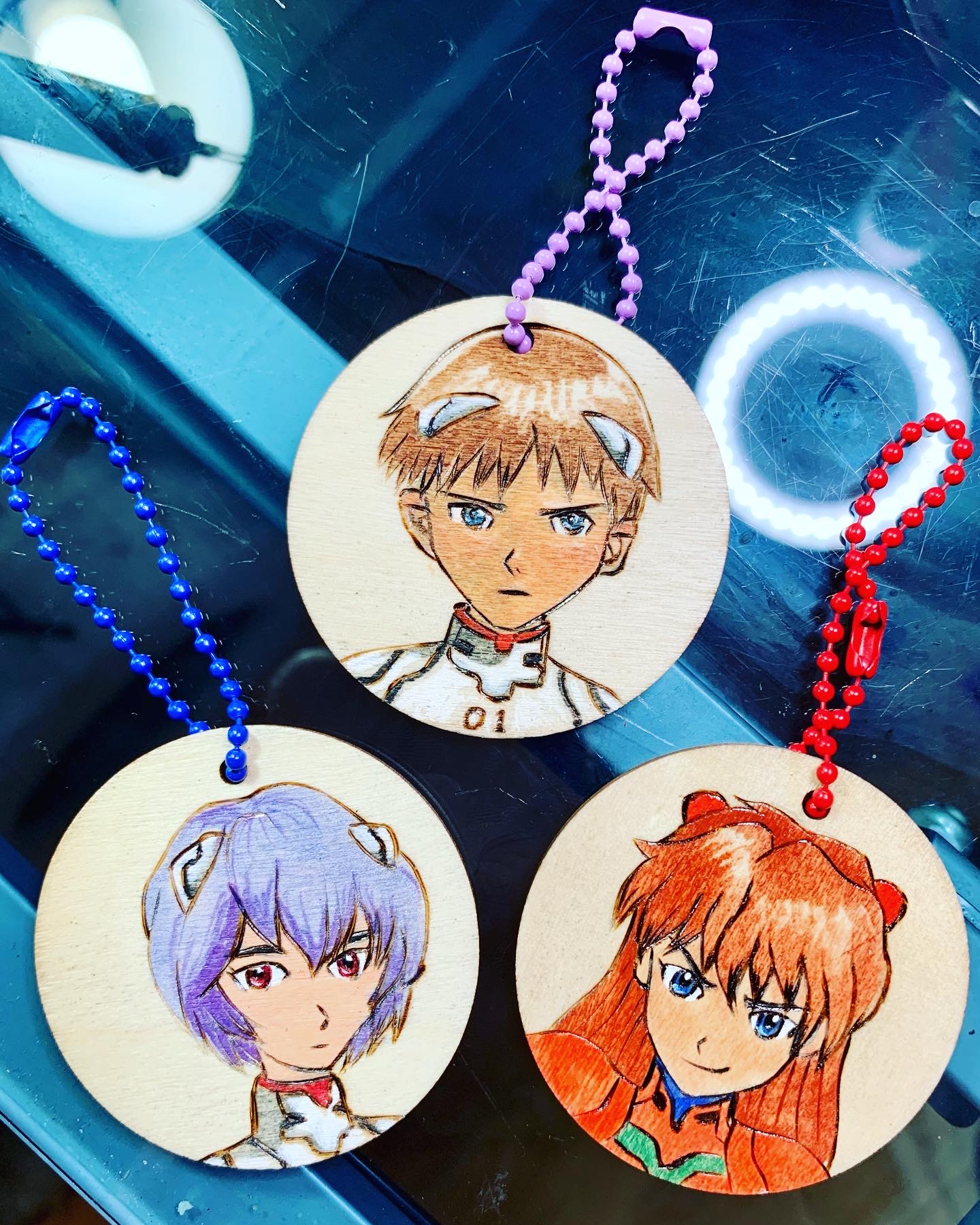 Evangelion keychain hot sale